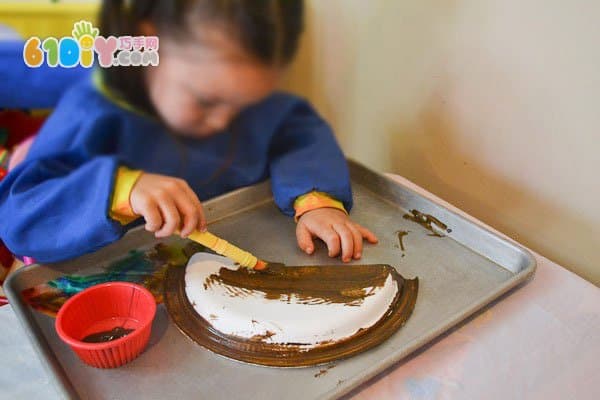 幼儿手工制作纸盘火鸡