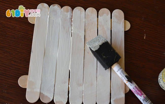 圣诞节手工 雪糕棒制作圣诞老人