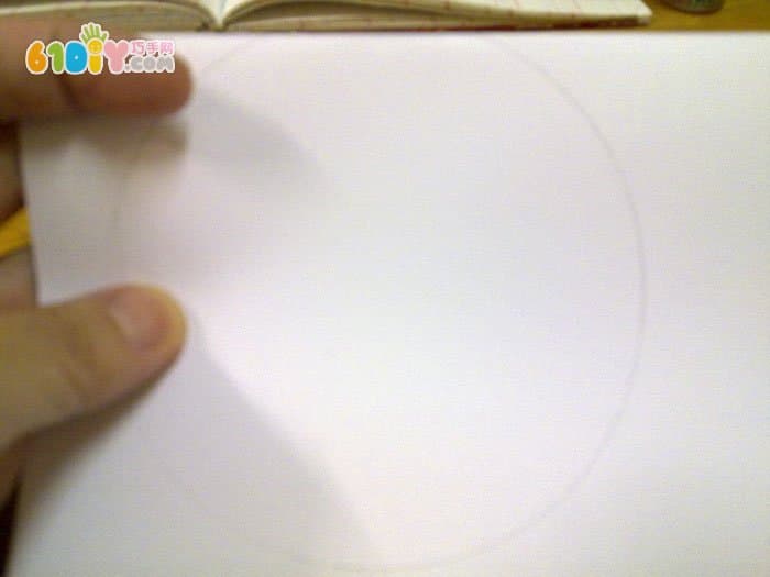 手工制作圆形贺卡