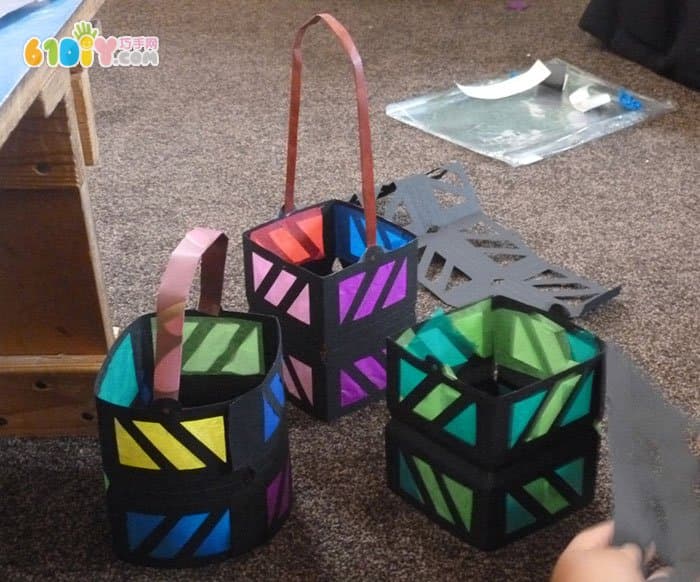 儿童手工制作新年灯笼