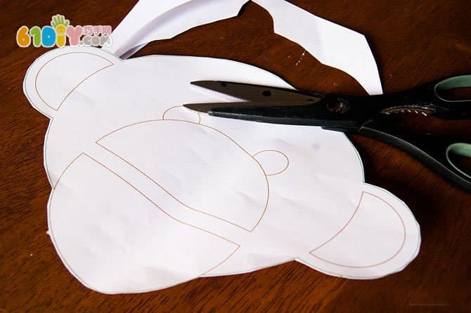 猴子面具手工制作