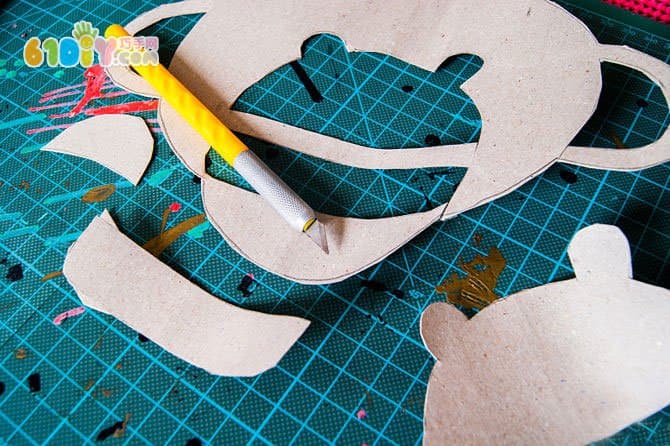 猴子面具手工制作