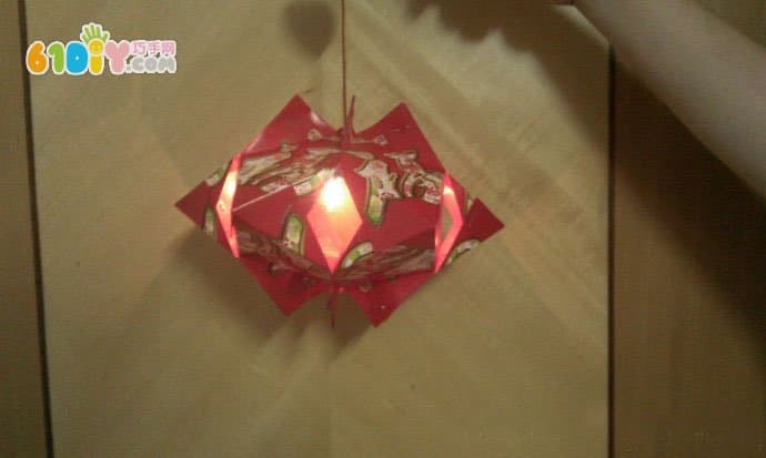 红包灯笼制作步骤