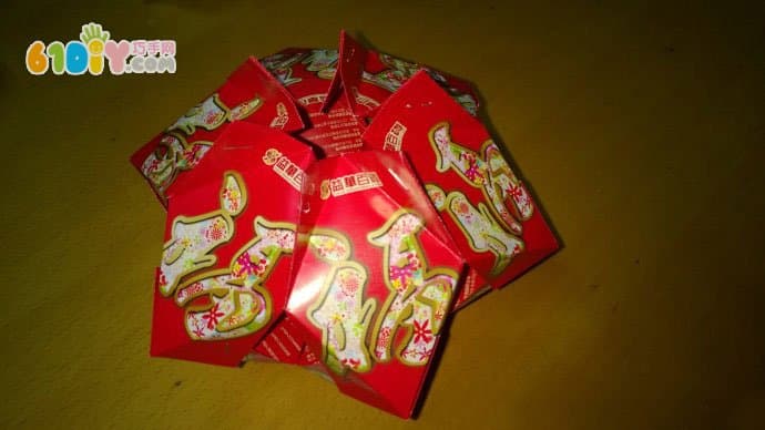 红包灯笼制作步骤