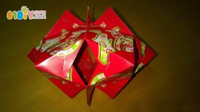 红包灯笼制作步骤