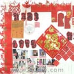 新年春节墙饰布置