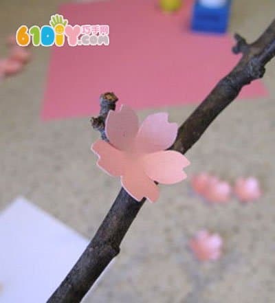 漂亮的立体梅花制作教程