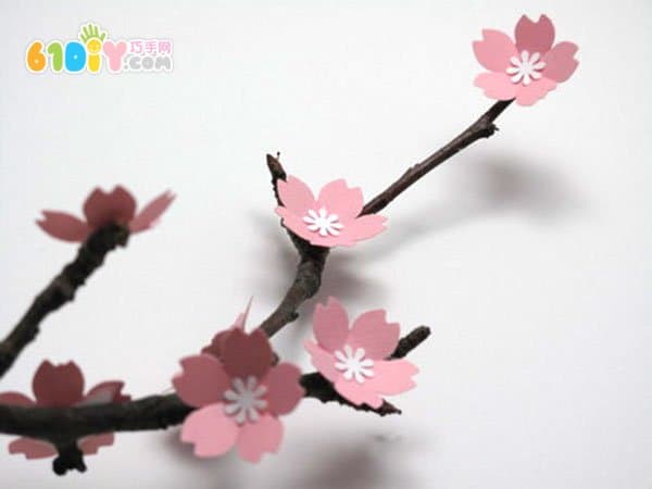 漂亮的立体梅花制作教程