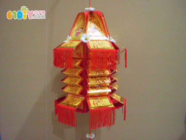 教你用红包制作元宵节花灯