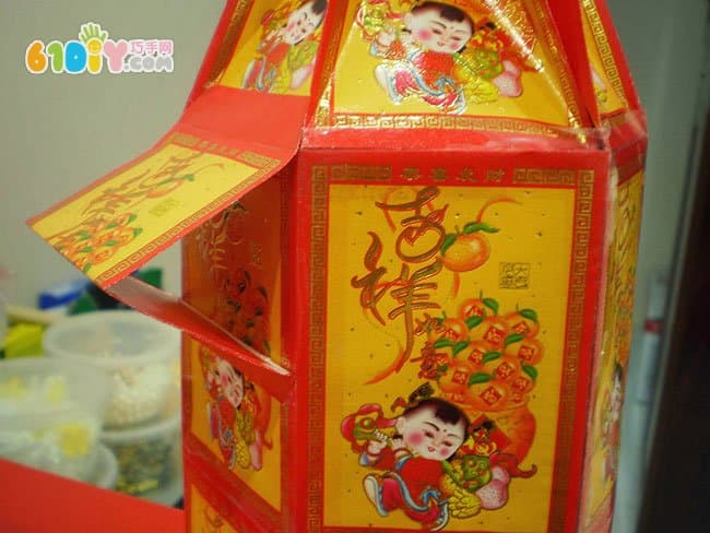 教你用红包制作元宵节花灯