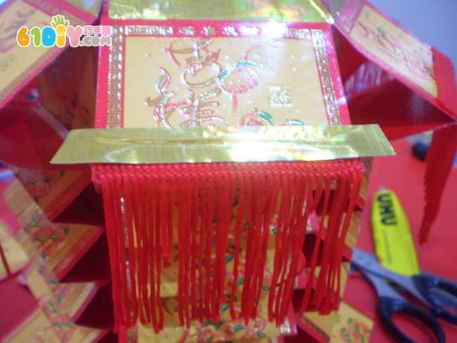 教你用红包制作元宵节花灯