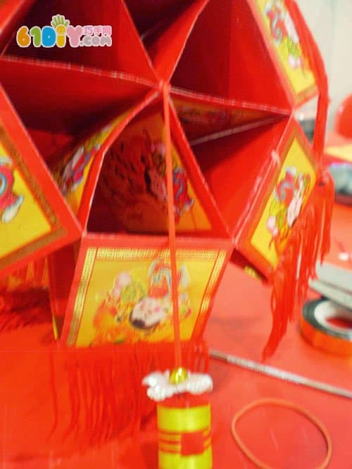 教你用红包制作元宵节花灯