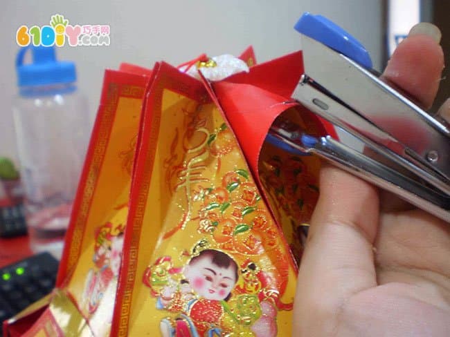 教你用红包制作元宵节花灯