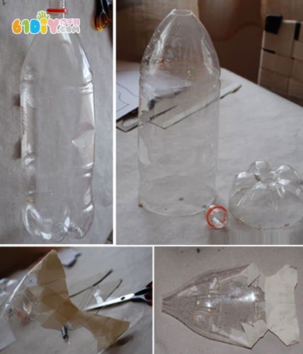 可乐瓶创意DIY制作七彩鱼