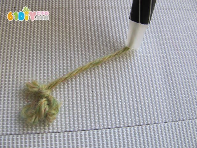毛线画板玩教具