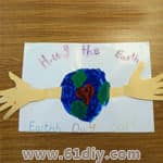 儿童手工制作保护地球