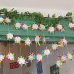 幼儿园儿童节吊饰布置图片