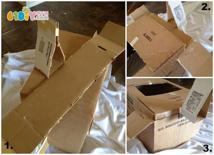 纸箱制作大型玩具飞机 飞机总动员达斯蒂