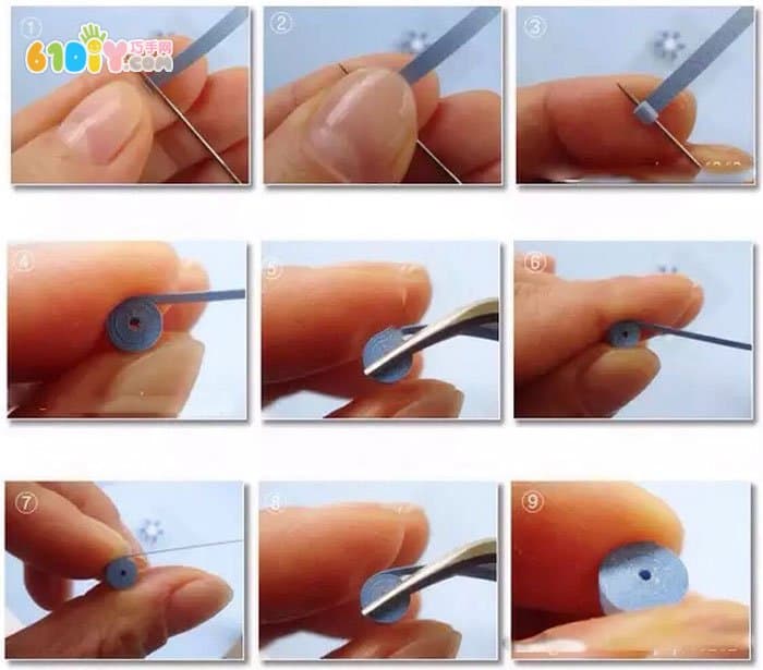 衍纸基础造型制作教程