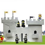 儿童玩具制作 纸箱城堡DIY