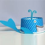 儿童纸杯手工制作鲸鱼