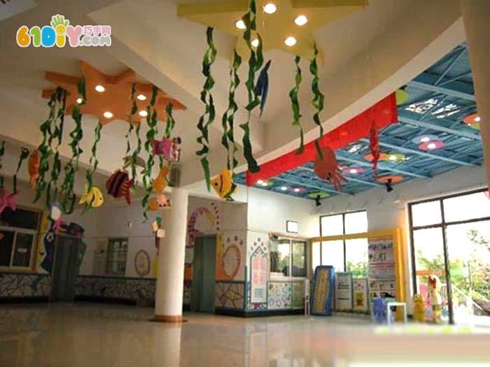 幼儿园大厅环境布置