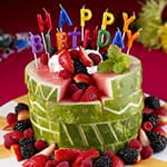 西瓜创意造型 美味漂亮生日蛋糕