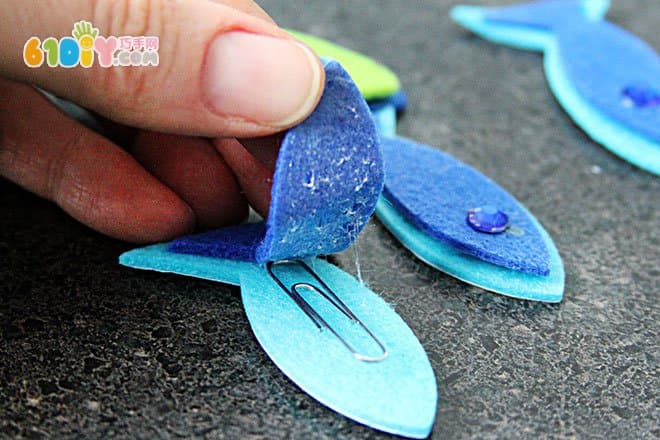 怎样DIY制作不织布磁性钓鱼玩具