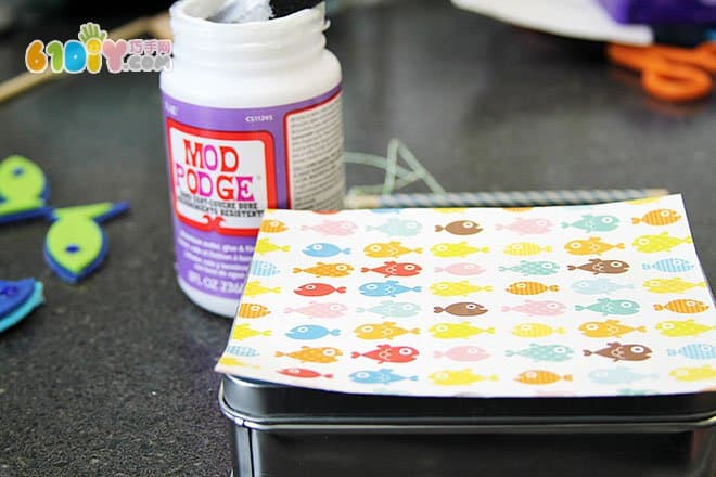 怎样DIY制作不织布磁性钓鱼玩具