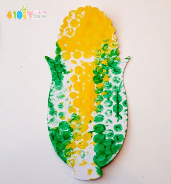 泡泡膜印手工DIY水果和蔬菜