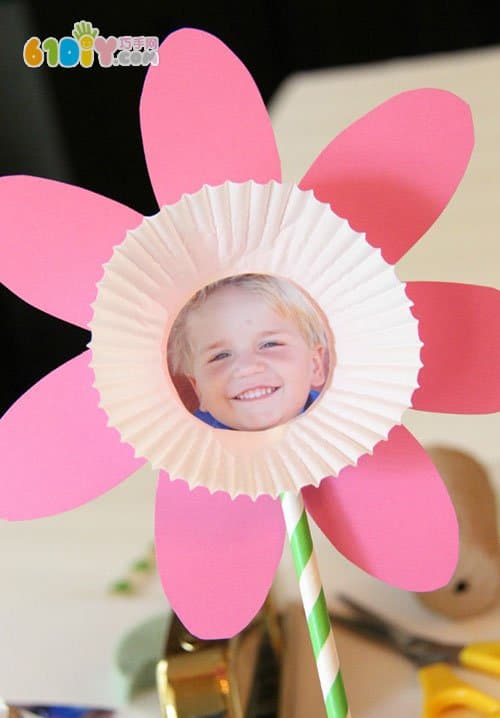 照片手工 美丽花盆DIY