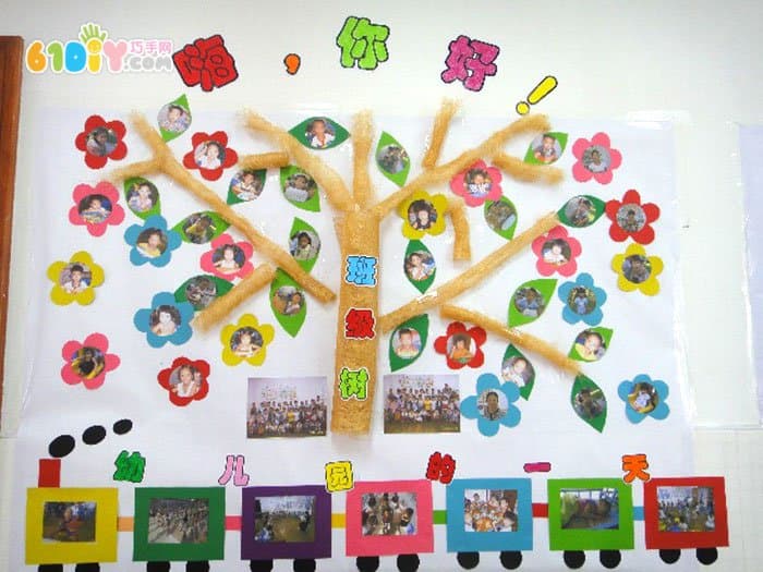 幼儿园班级树设计
