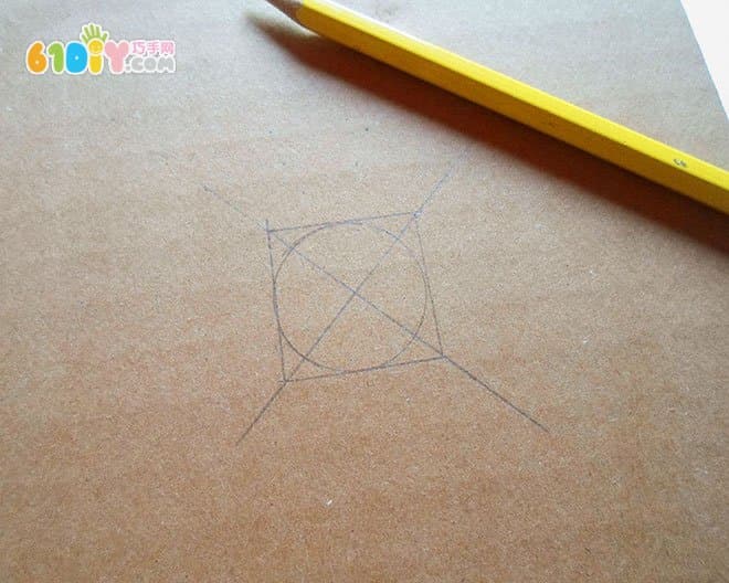 中秋节废纸板灯笼制作