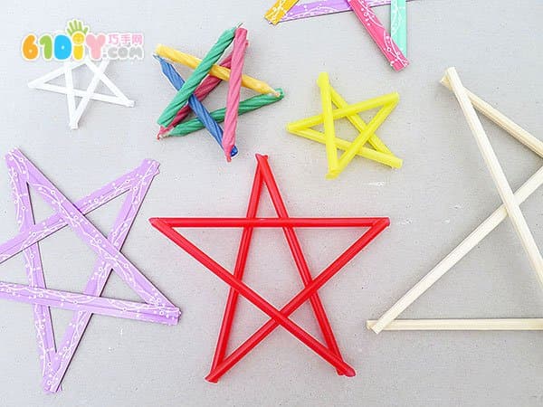 国庆节手工制作五角星