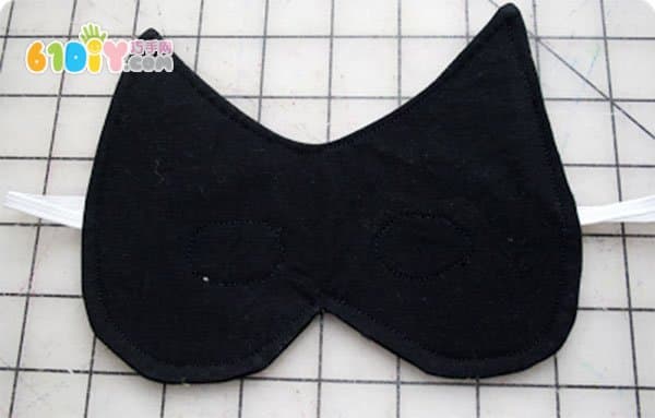 不织布手工制作万圣节小男孩蝙蝠侠装扮服饰
