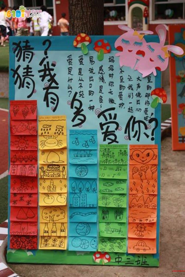 幼儿园感恩节布置图片