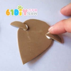 儿童制作简单的驯鹿圣诞挂饰