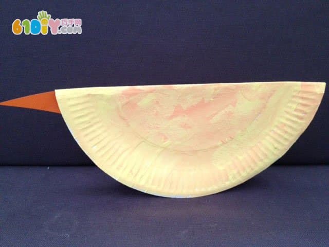 儿童鸡年手工制作纸盘摇摆鸡