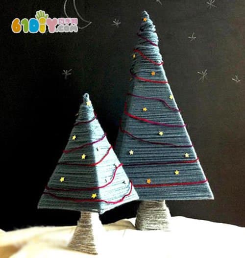 创意立体圣诞树制作