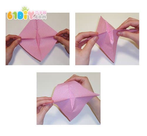 儿童折纸教程：母鸡折纸