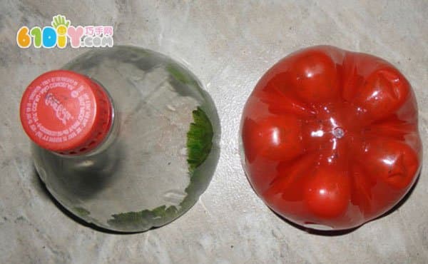可乐瓶手工制作蘑菇
