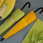 餐巾纸创意手工制作雨伞
