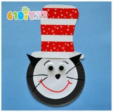 纸盘手工制作The Cat In The Hat