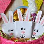 复活节兔子糖果盒手工制作