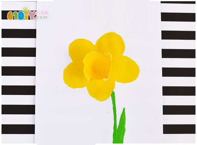 妇女节手工制作水仙花
