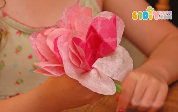 儿童制作送给妈妈的手工花束