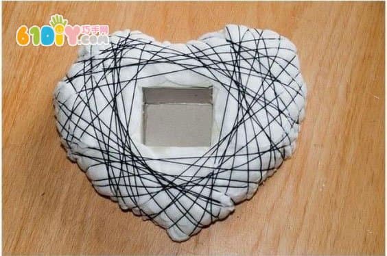 心形立体挂饰手工制作