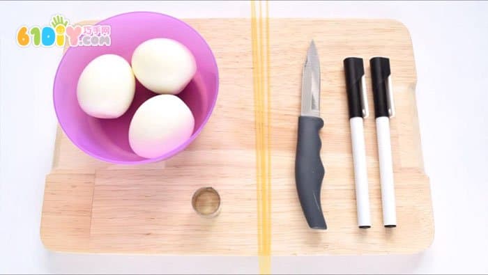 亲子早餐 煮鸡蛋制作可爱小老鼠