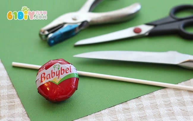 母亲节DIY 小贝勒babybel奶酪制作郁金香花