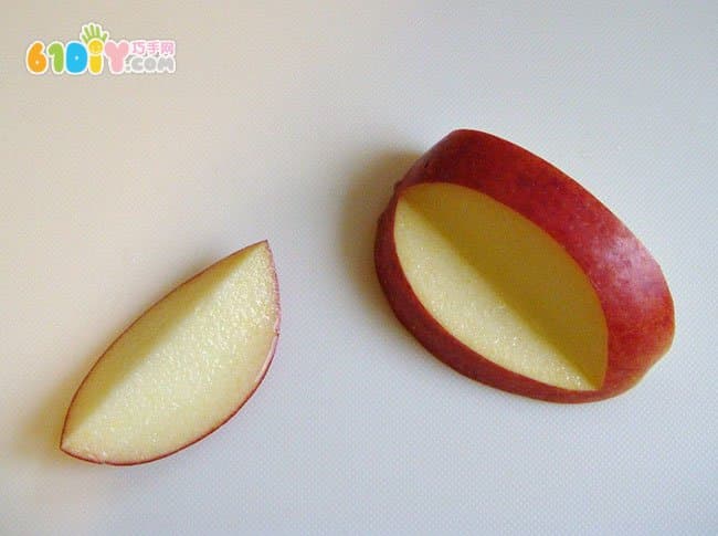 趣味水果造型苹果diy怪物